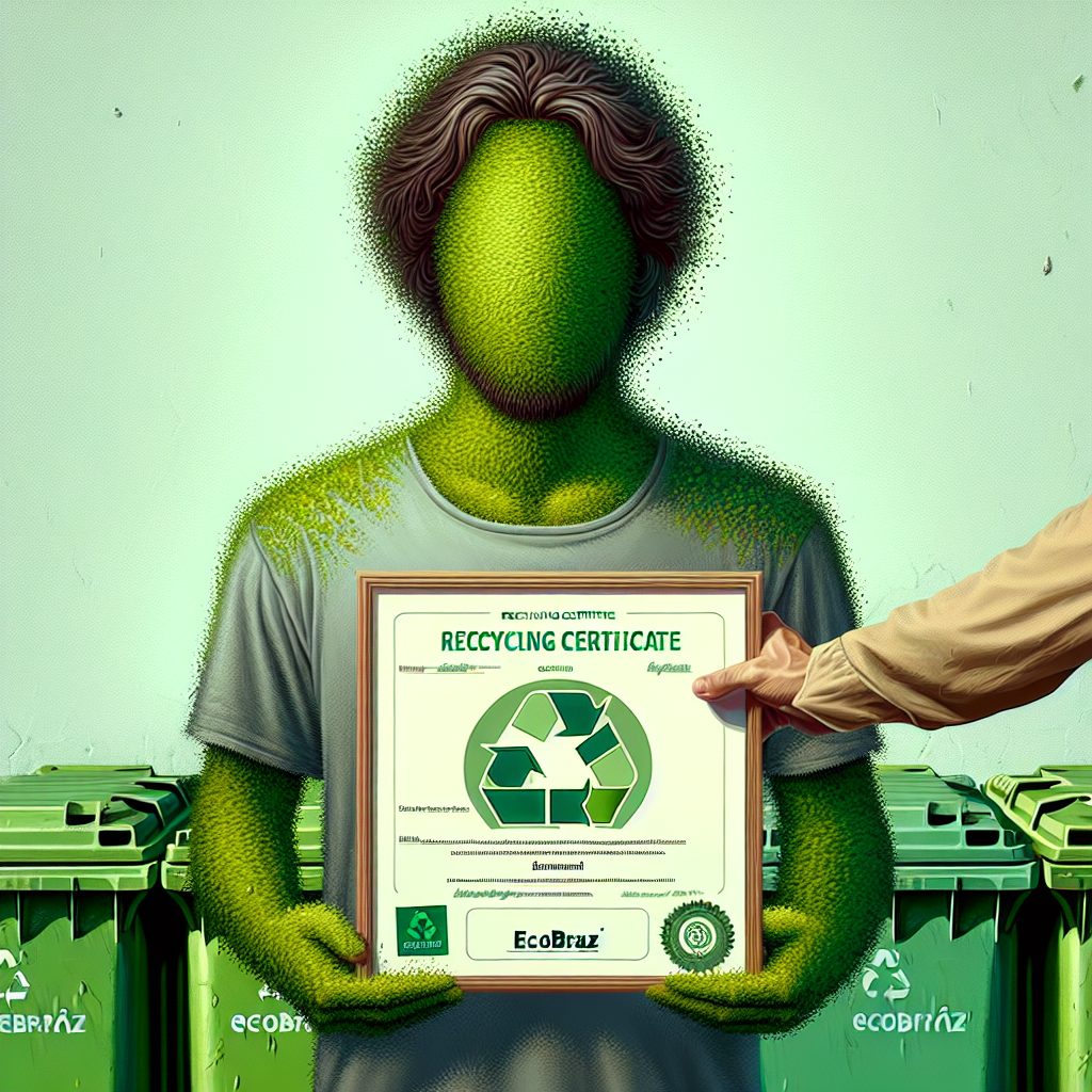 A Ecobraz emite certificado de reciclagem para pessoa física?