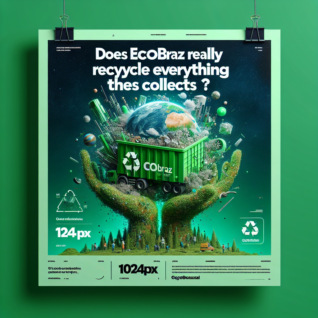 A Ecobraz realmente recicla tudo o que coleta?