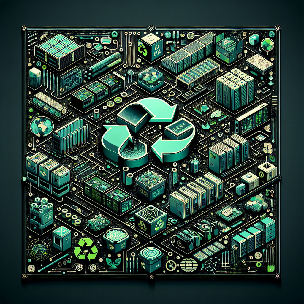 A nova fronteira da sustentabilidade corporativa: dados e reciclagem tecnológica