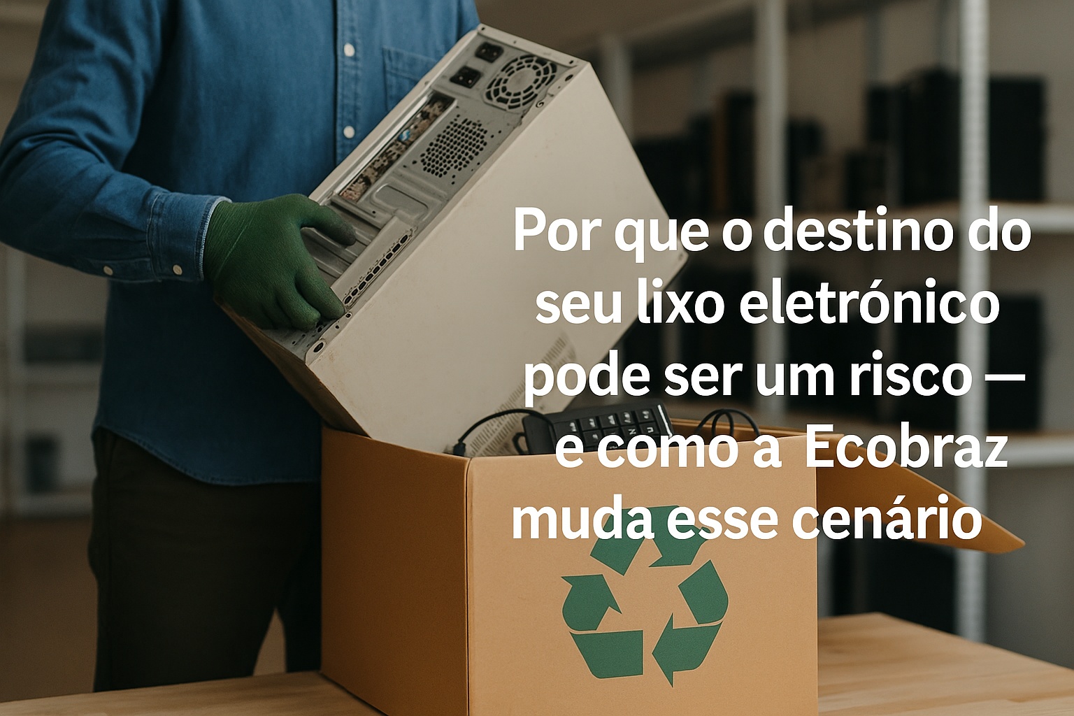 Por Que o Destino do Seu Lixo Eletrônico Pode Ser um Risco — E Como a Ecobraz Muda Esse Cenário