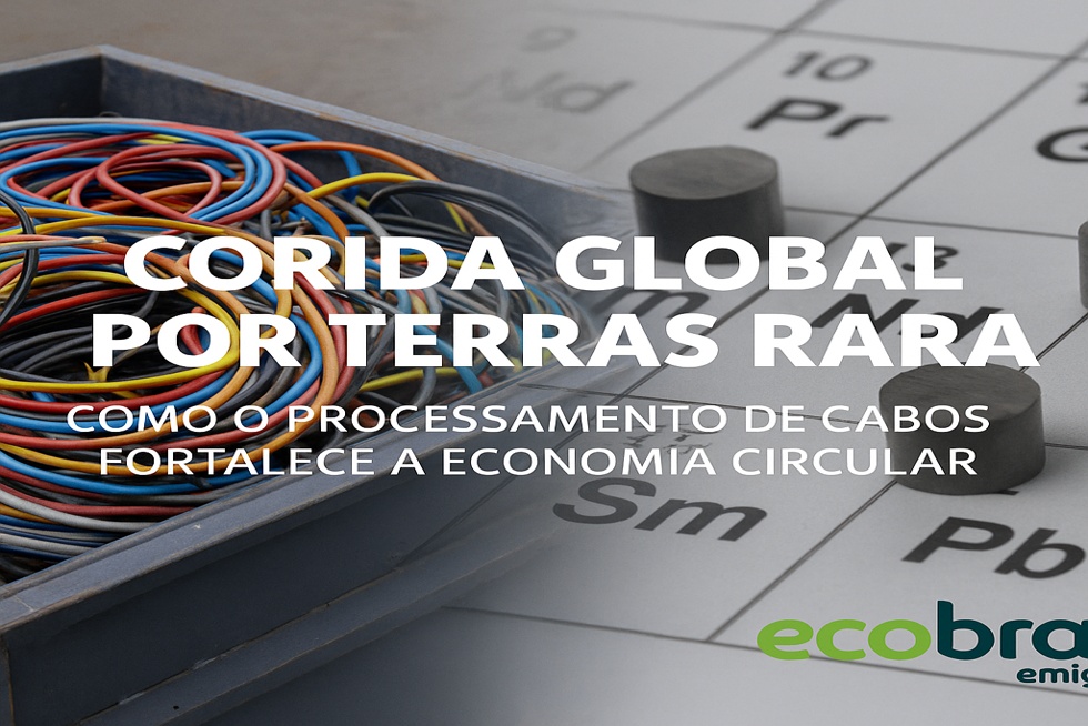 Corrida Global por Terras Raras: Como o Processamento de Cabos Fortalece a Economia Circular