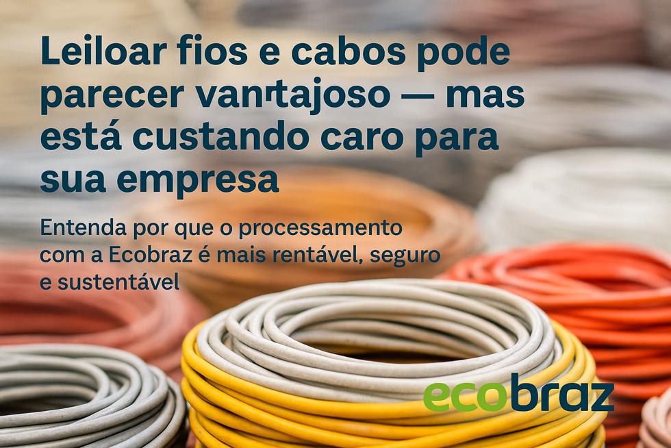 Leiloar fios e cabos pode parecer vantajoso — mas está custando caro para sua empresa