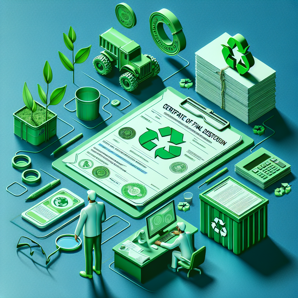 CDF: entenda o Certificado de Destinação Final e sua importância para auditorias