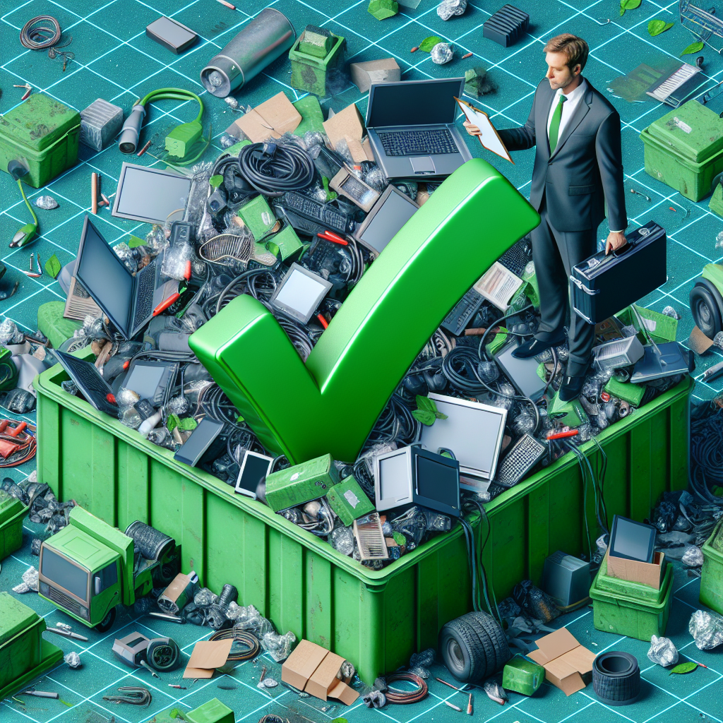 Checklist de auditoria ambiental para descarte de eletrônicos