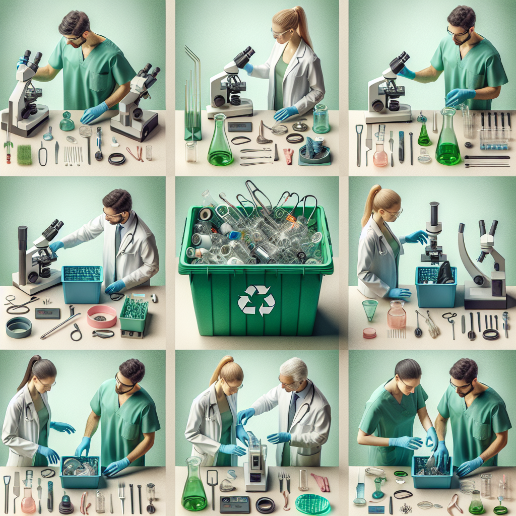 Coleta Sustentável de Equipamentos Médicos e Laboratoriais