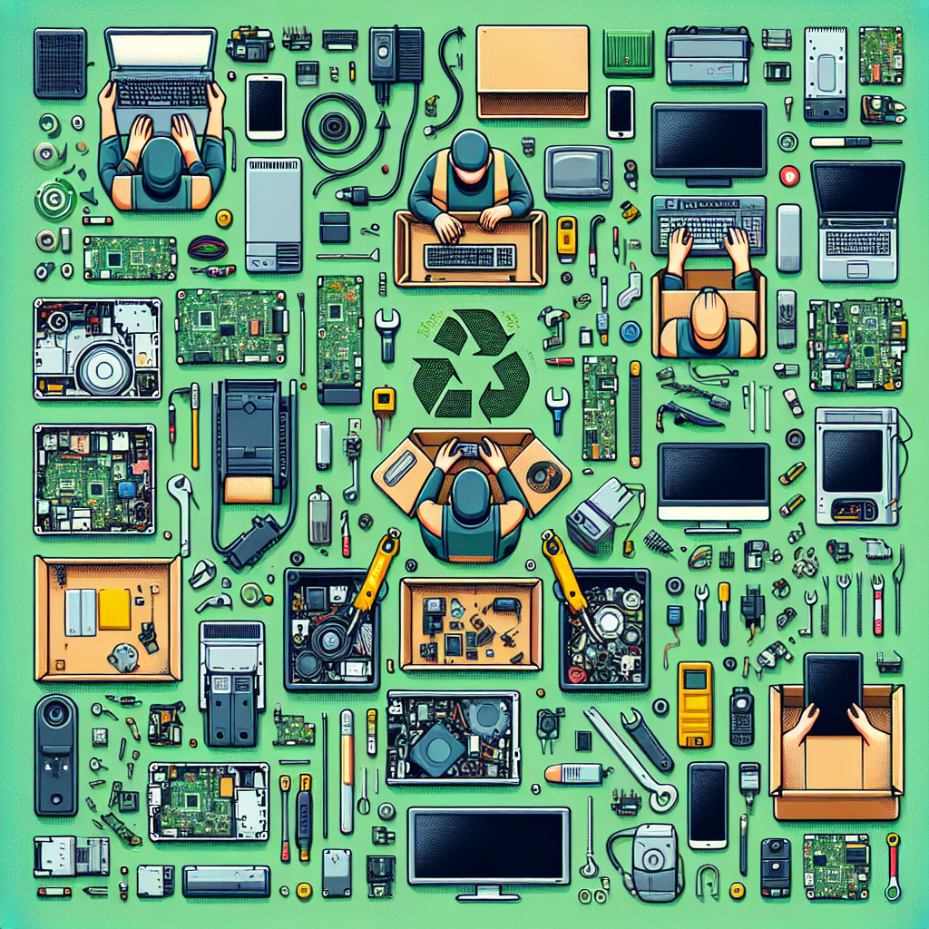 Como desmontar e preparar equipamentos eletrônicos para reciclagem