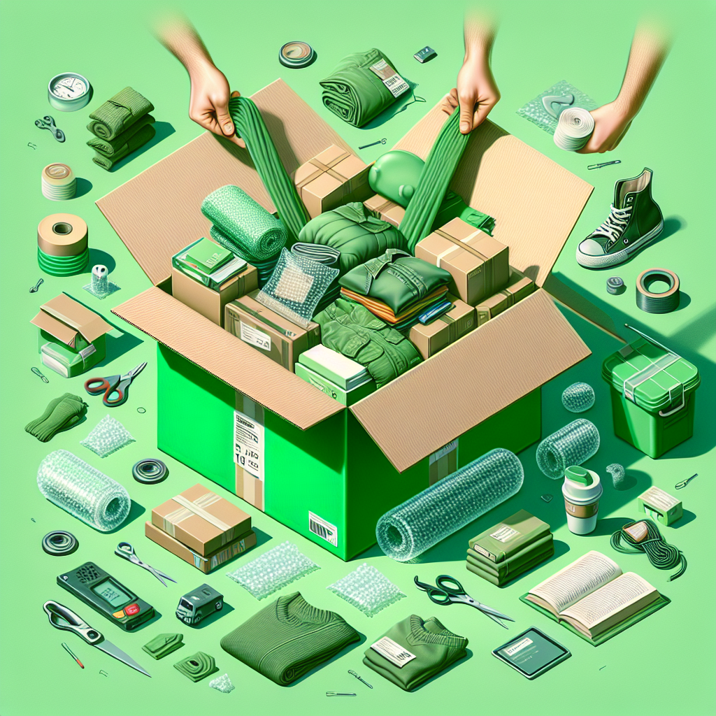 Como embalar para evitar danos antes da doação.