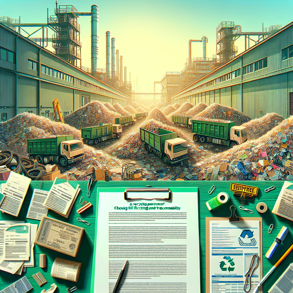 Como escolher um parceiro de reciclagem com licenciamento e rastreabilidade total