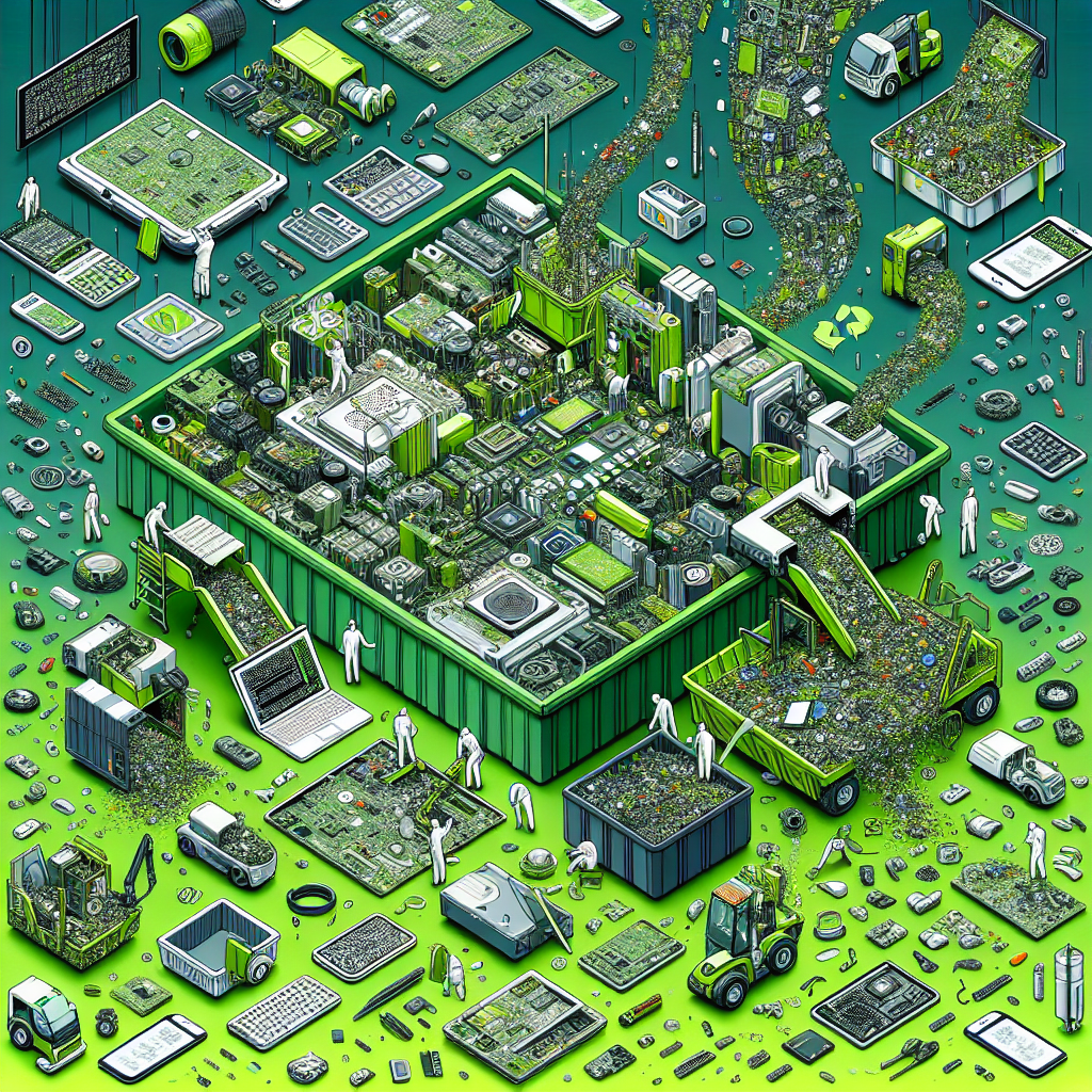 Como grandes indústrias devem lidar com resíduos eletrônicos complexos