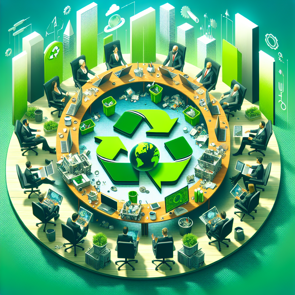 Como incluir a reciclagem de eletrônicos nas metas climáticas corporativas até 2030