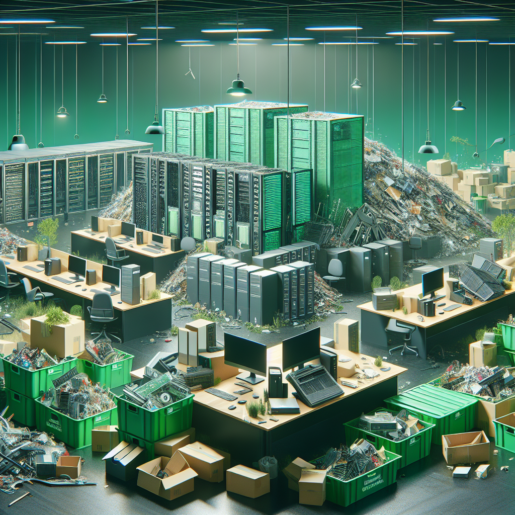 Desativação sustentável de escritórios e data centers: transformando sucata em compliance e economia