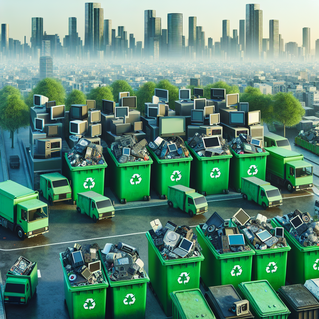 Descarte sustentável de eletrônicos em São Paulo