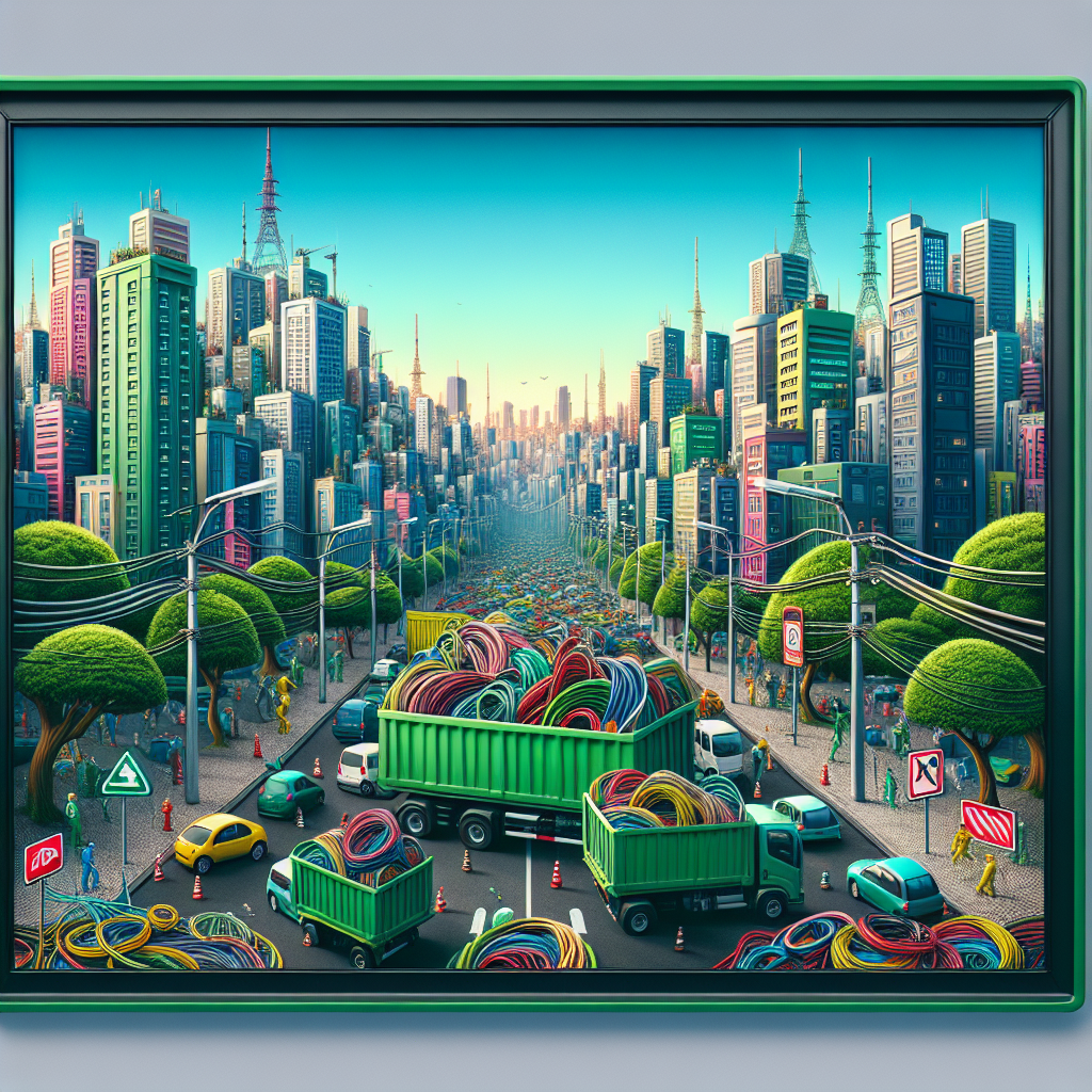 Destinação correta de cabos e fios em São Paulo