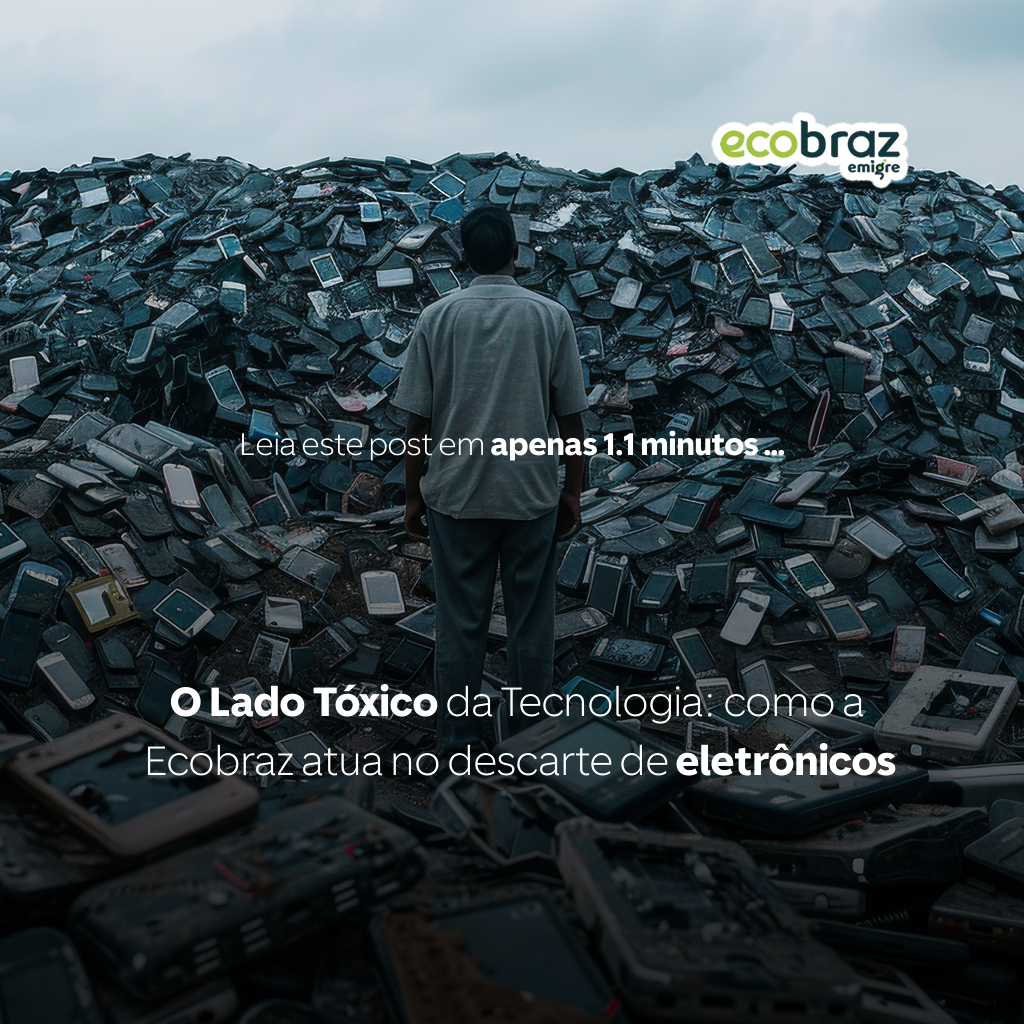 O Lado Tóxico da Tecnologia: como a Ecobraz atua no descarte de eletrônicos