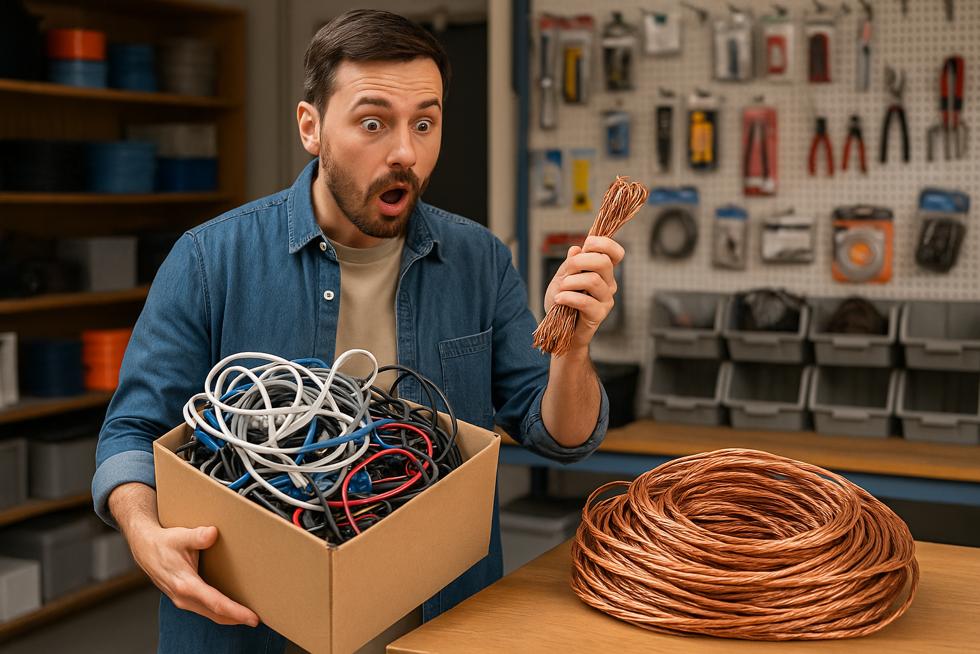 Fios de sobra no seu comércio? Transforme em lucro com a Ecobraz