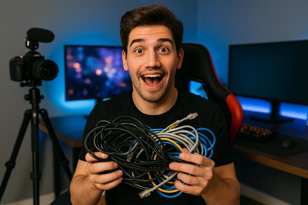 Influenciadores tech: como transformar fios velhos em renda extra