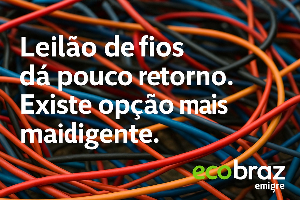 Leilão de fios dá pouco retorno. Existe opção mais inteligente.