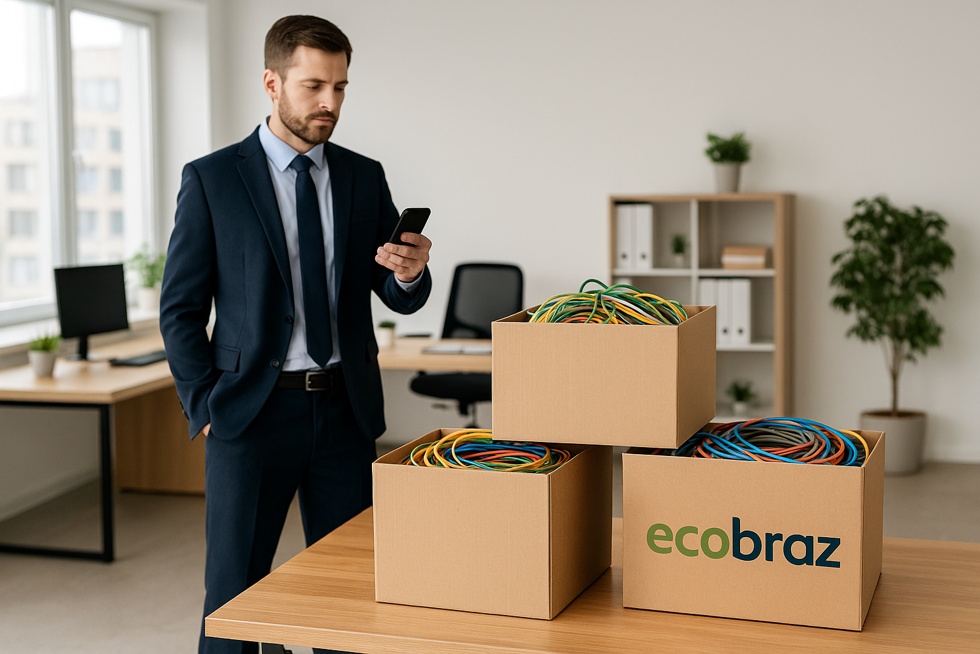 Como a Reciclagem de Cabos Pode Gerar Lucro para Sua Empresa