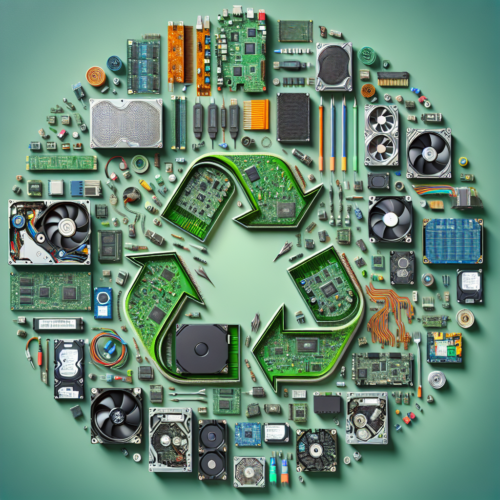 Economia circular em TI: como recuperar valor com reutilização e reciclagem de componentes eletrônicos