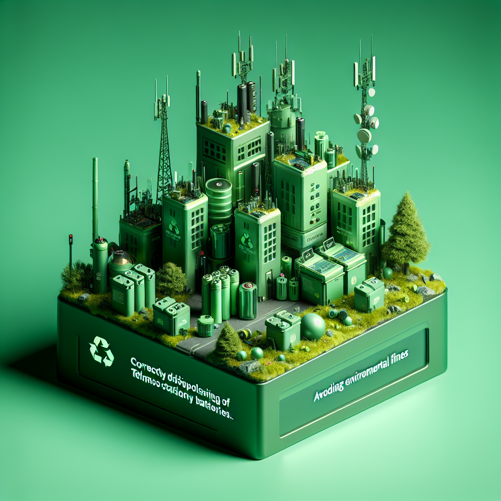 Evite multas: Ecobraz faz o descarte correto de baterias estacionárias de telecom e TI