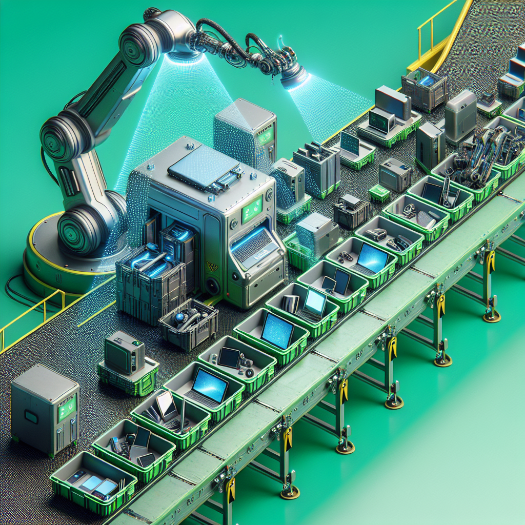 Inteligência artificial aplicada à triagem de eletrônicos