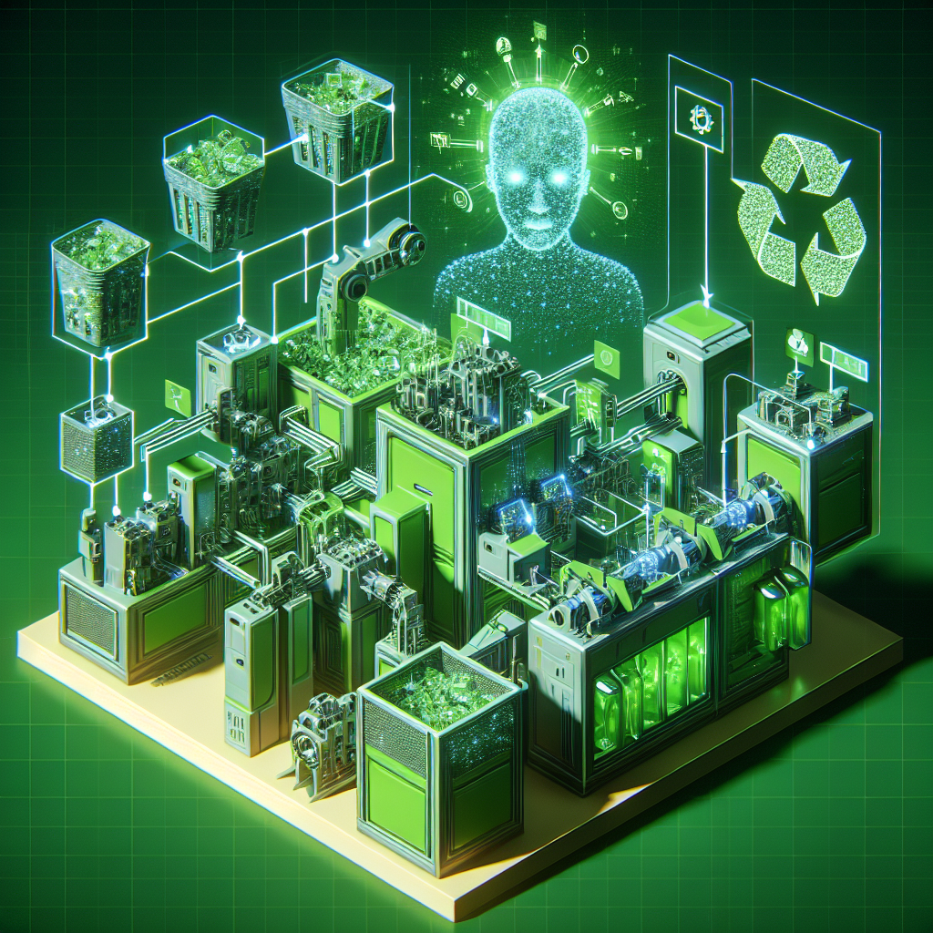 Inteligência Artificial na gestão de resíduos eletrônicos corporativos