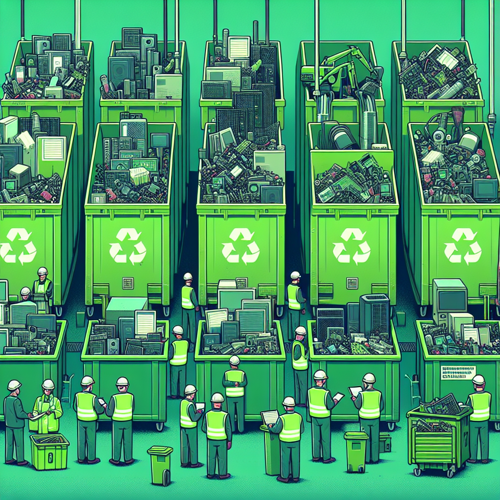 Licenciamento ambiental para recicladores de eletrônicos: o que verificar antes de contratar