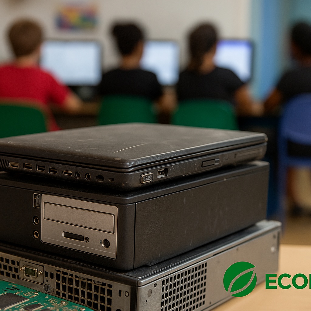 Mais que Reciclagem: Como o Seu Lixo Eletrônico Gera Transformação Social e Ambiental