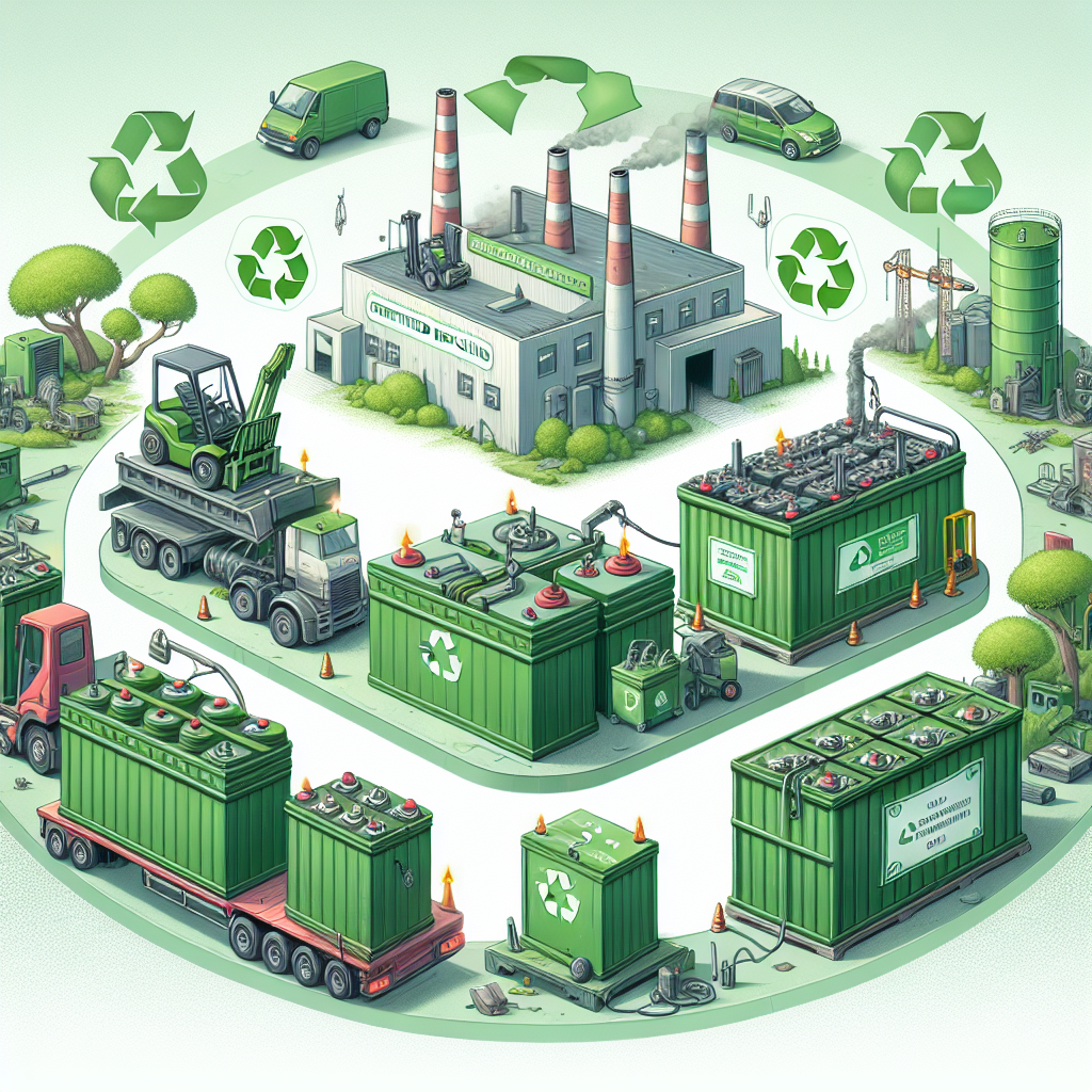 O ciclo completo das baterias industriais: do uso à reciclagem certificada