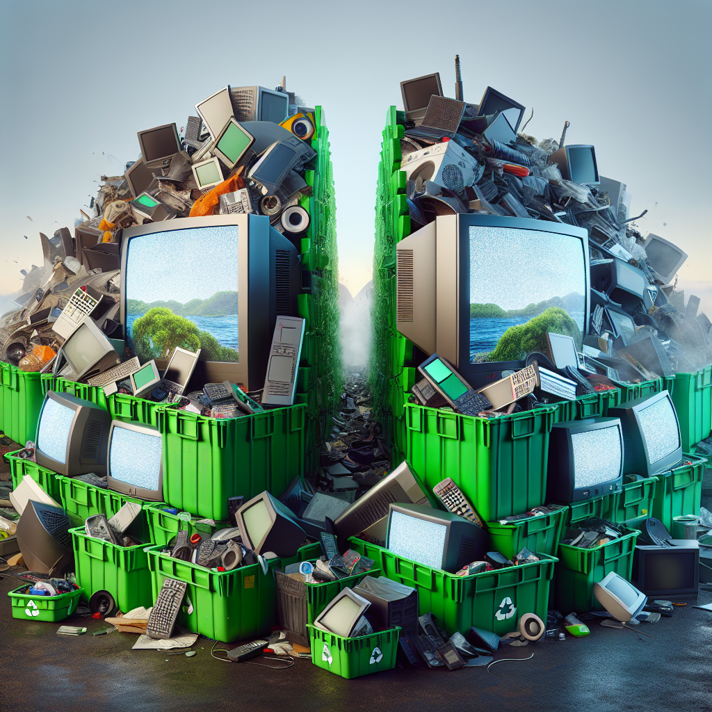 O crescimento do lixo eletrônico no Brasil e no mundo: causas e soluções
