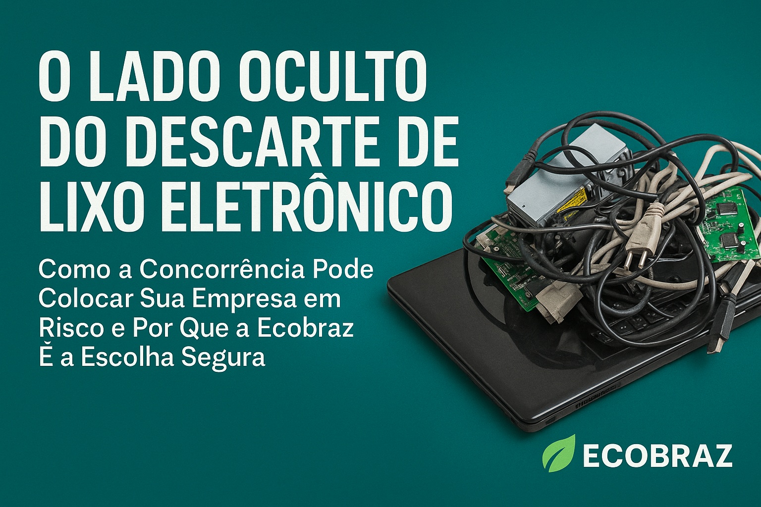 O Lado Oculto do Descarte de Lixo Eletrônico: Como a Concorrência Pode Colocar Sua Empresa em Risco e Por Que a Ecobraz É a Escolha Segura