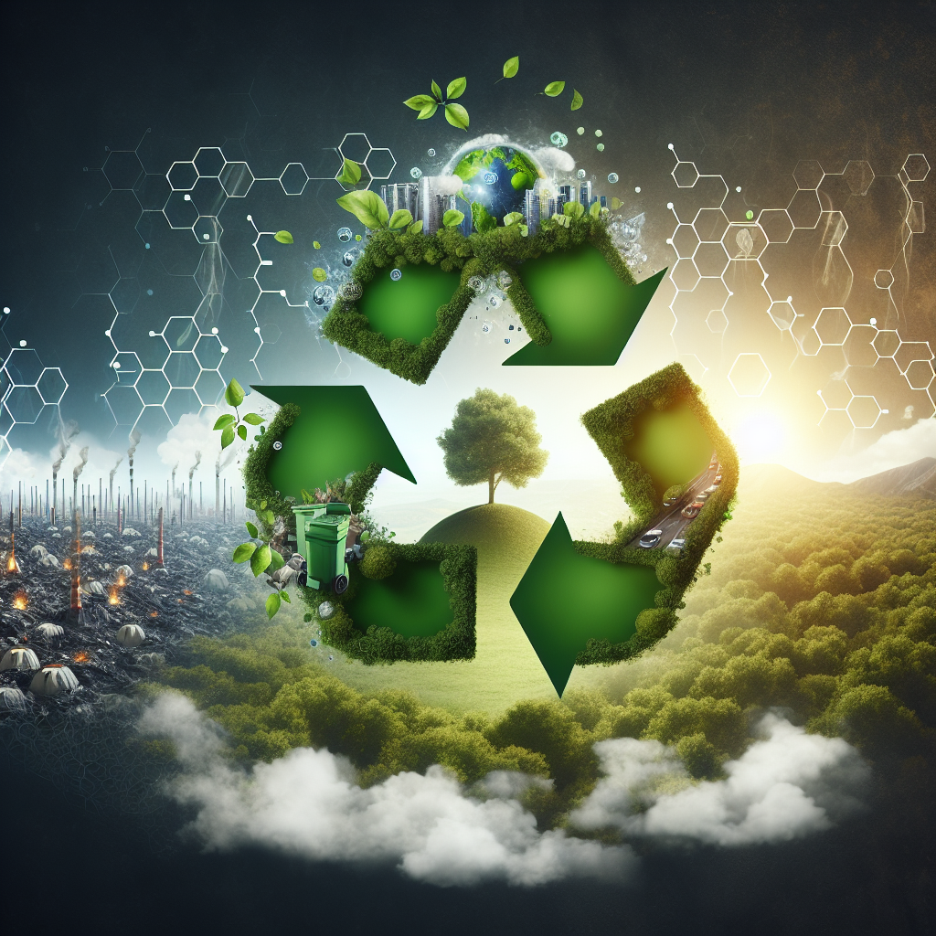 O que significa compensação de carbono por reciclagem?