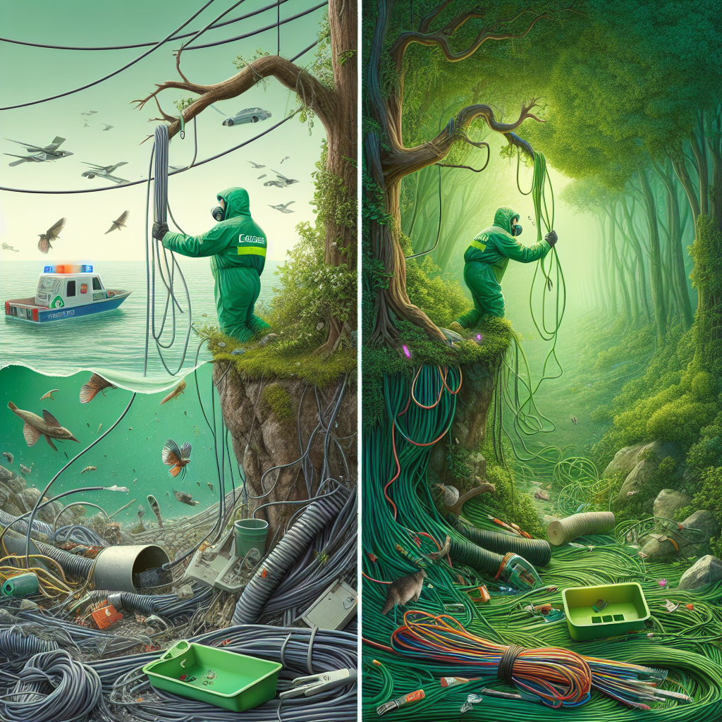 Os perigos invisíveis do descarte incorreto de cabos elétricos — e como a Ecobraz resolve o problema