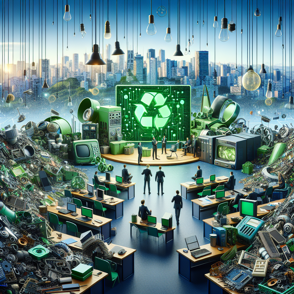 parceria de reciclagem de resíduos tecnológicos para escolas e universidades São Paulo