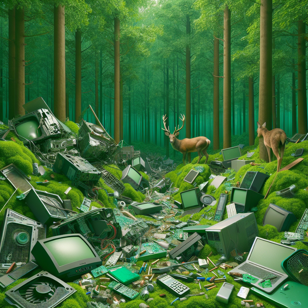 Por que o lixo eletrônico é perigoso para o meio ambiente?