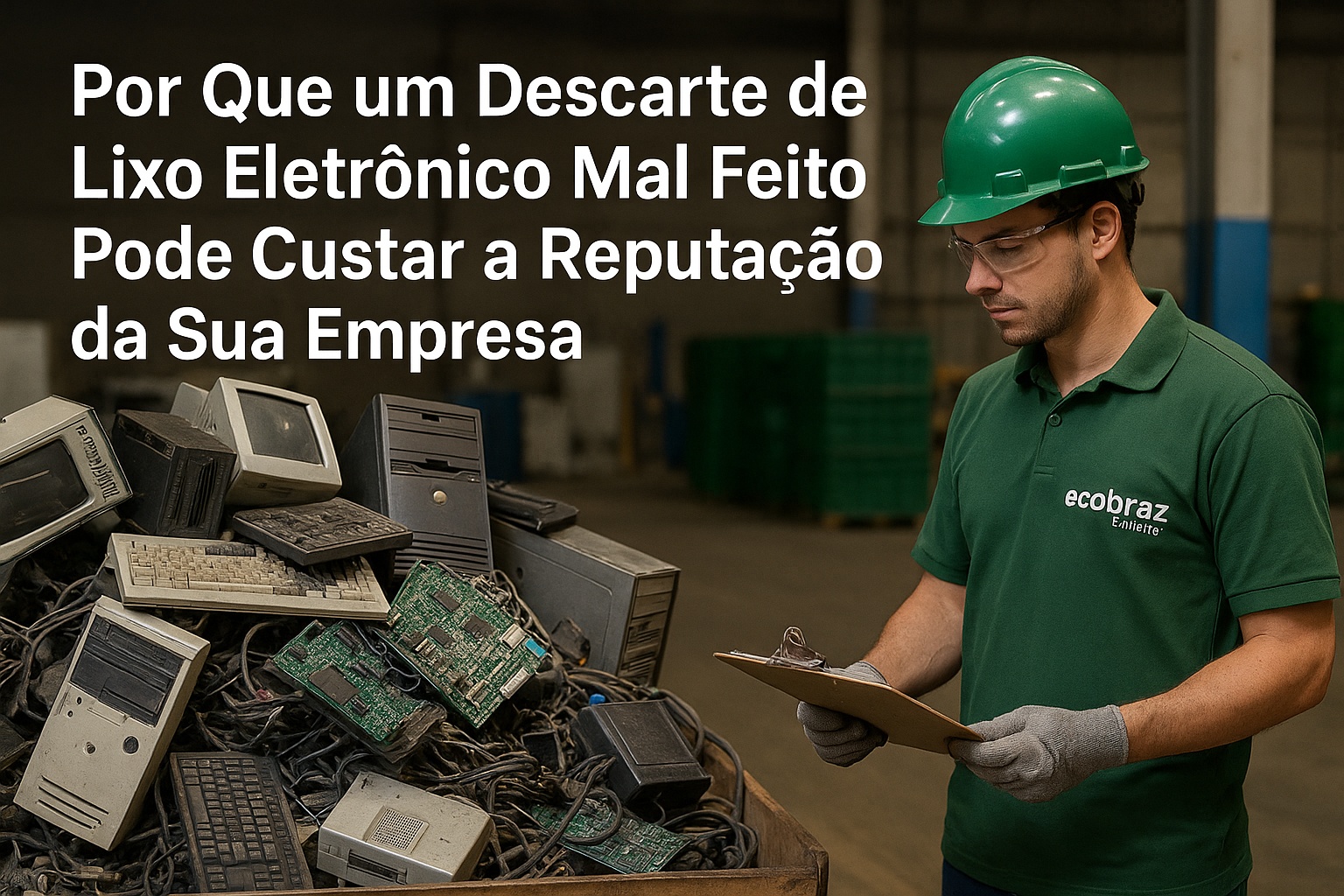 Por Que um Descarte de Lixo Eletrônico Mal Feito Pode Custar a Reputação da Sua Empresa
