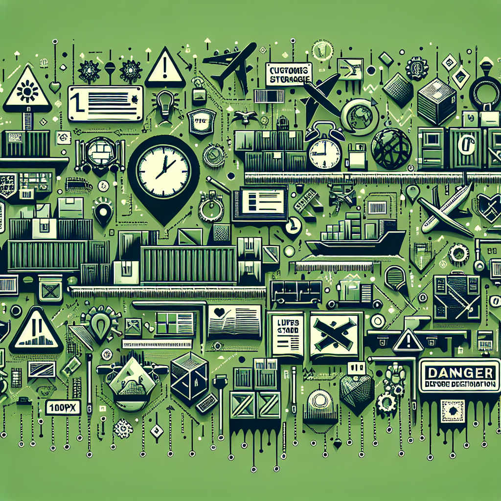 Prazos e riscos de armazenagem alfandegada antes da destinação.