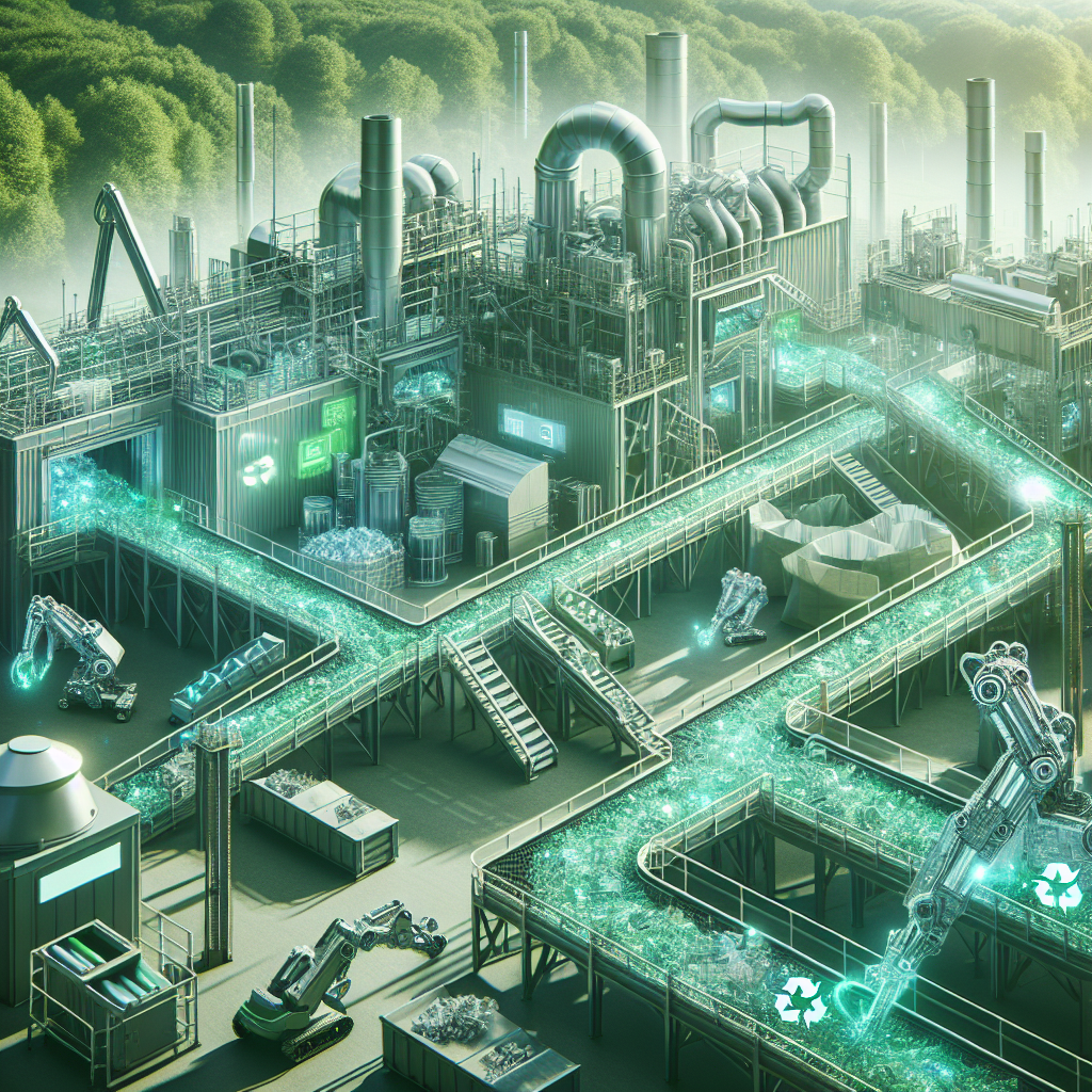 Processamento automatizado: como a tecnologia aumenta a eficiência da reciclagem