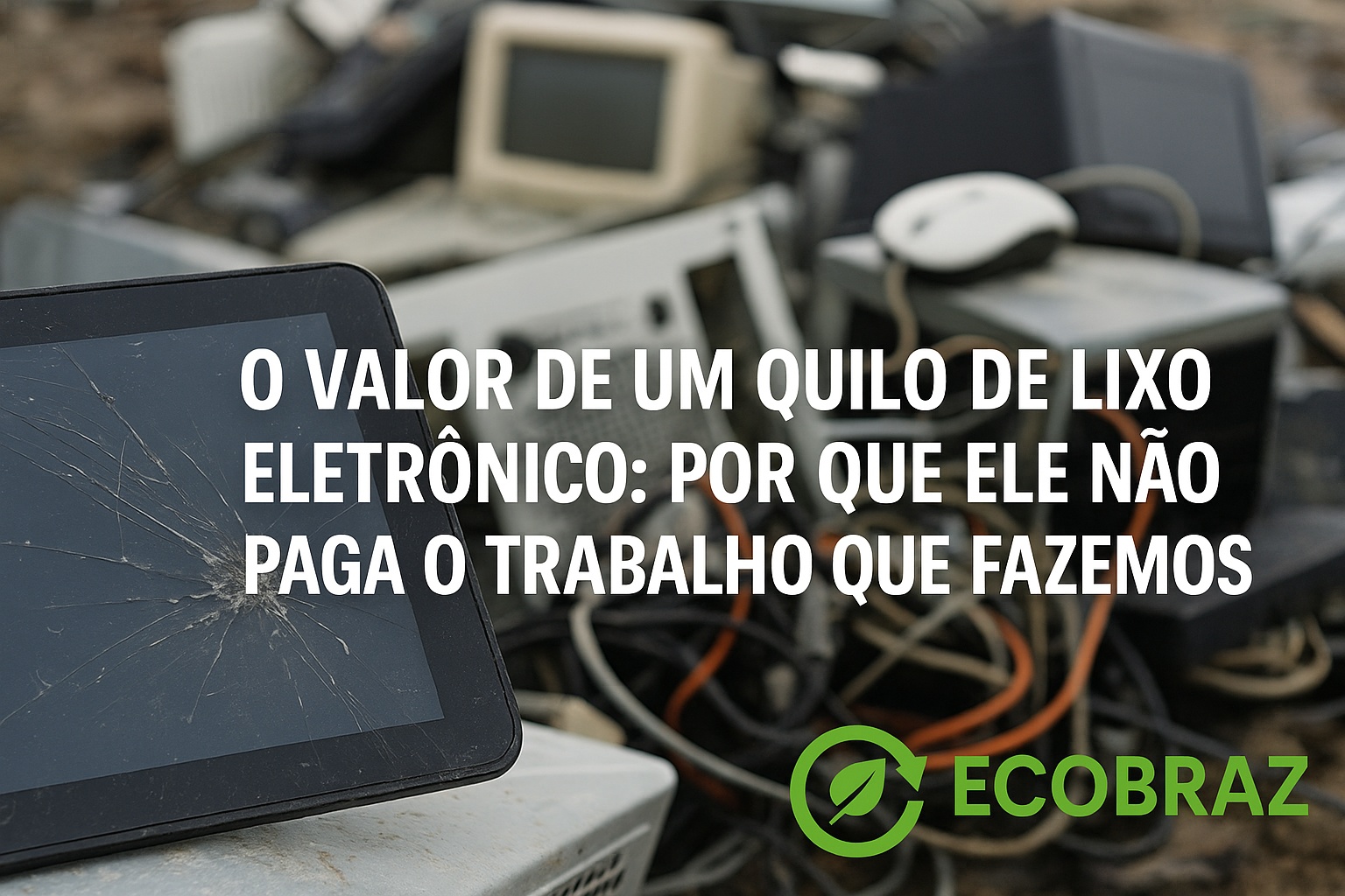 O Valor de um Quilo de Lixo Eletrônico: Por que Ele Não Paga o Trabalho que Fazemos