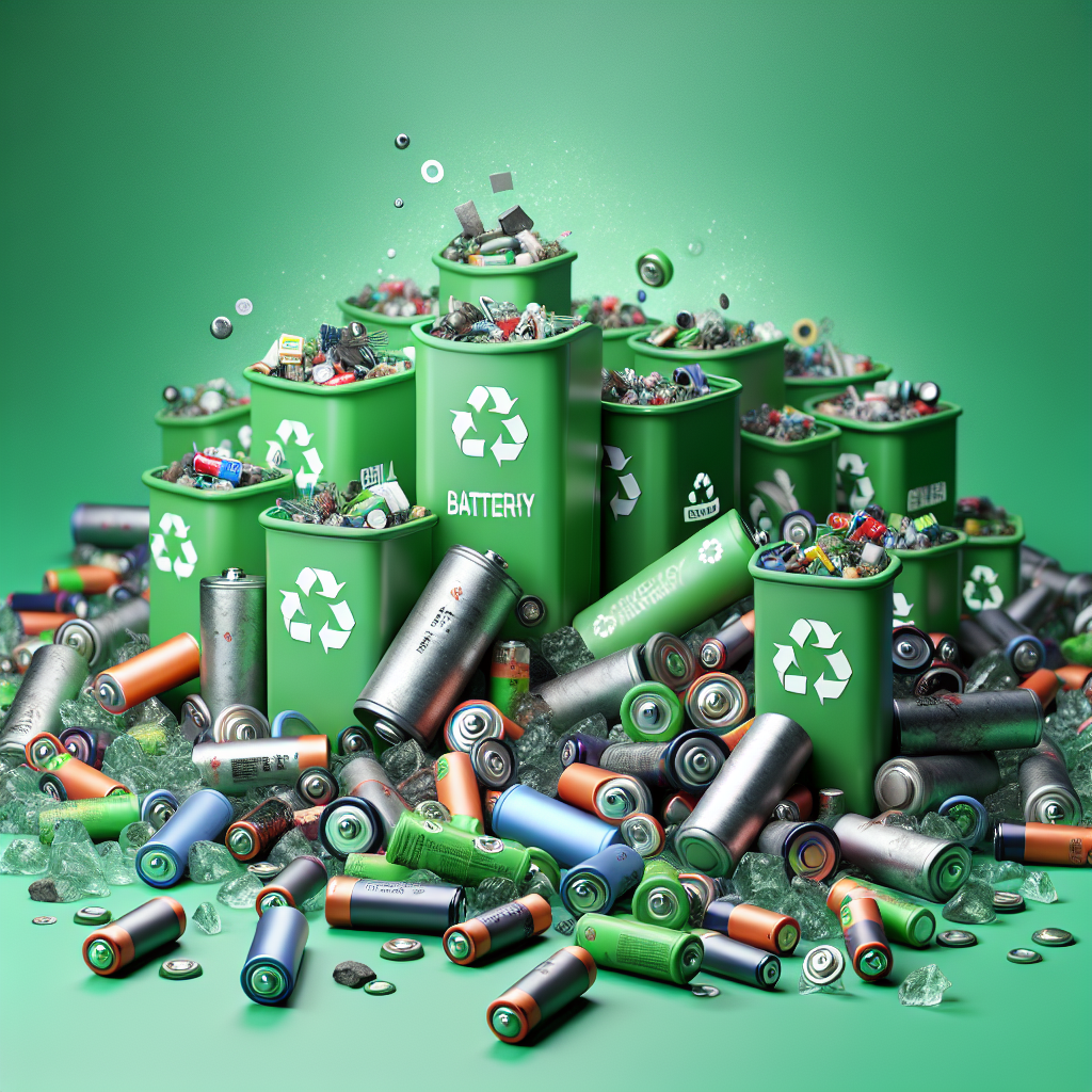 Reciclagem de baterias médicas