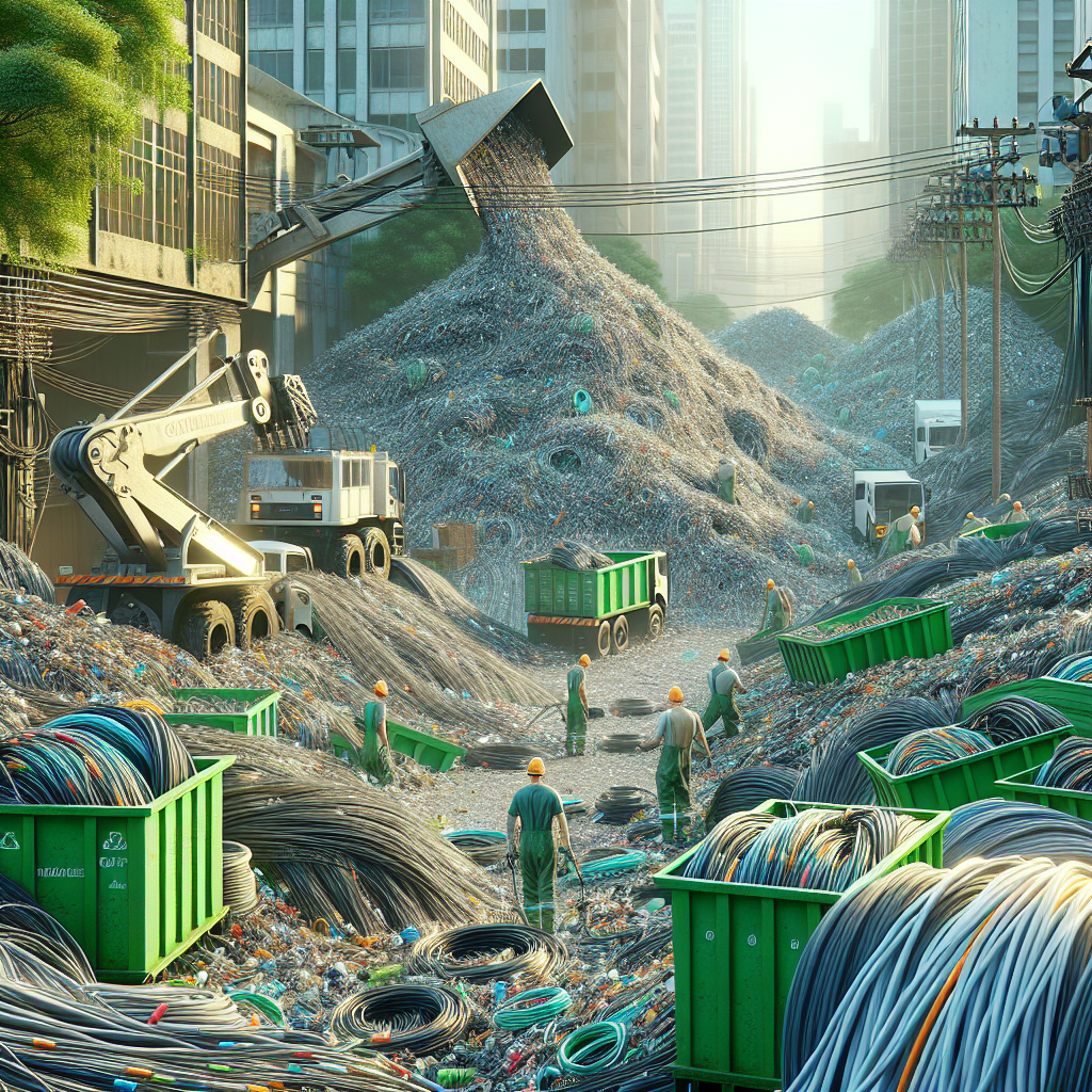 Reciclagem de cabos coaxiais em São Paulo