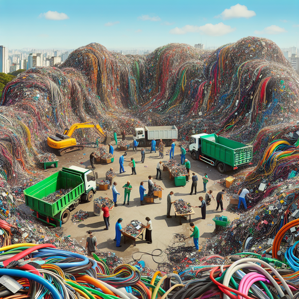 Reciclagem de cabos de informática em São Paulo