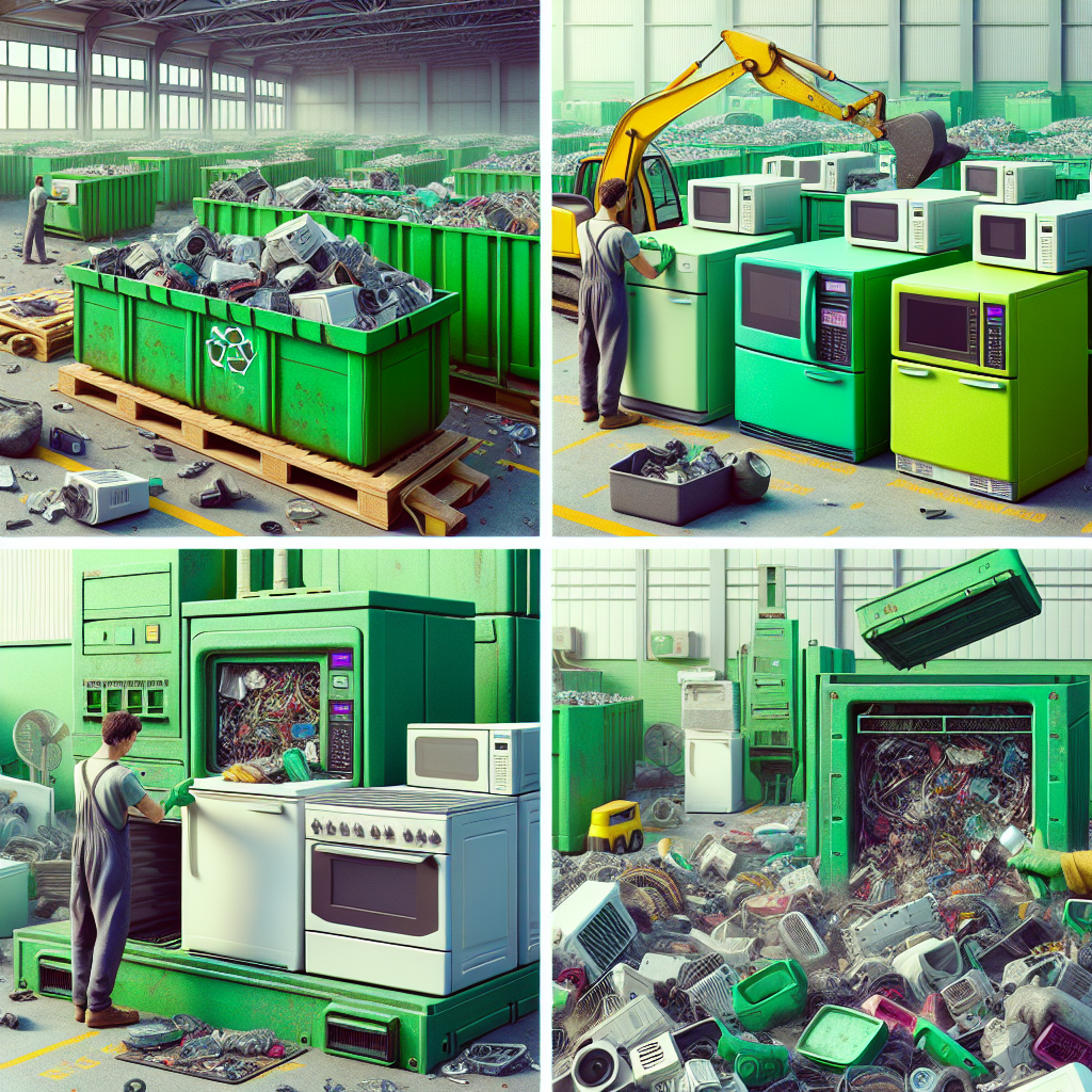 Reciclagem de Micro-ondas e Geladeiras: Não jogue na rua!