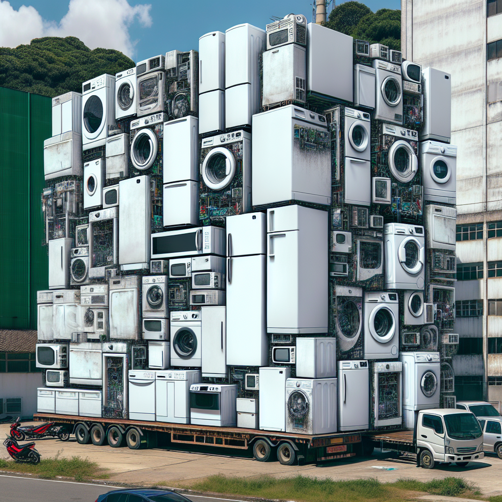 retirada de eletrodomésticos grandes (linha branca) para empresas São Paulo