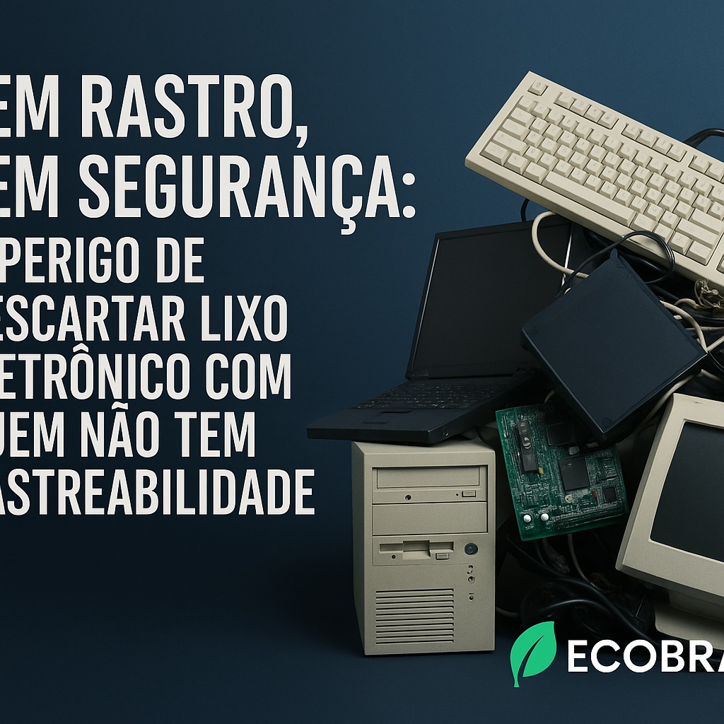 Sem Rastro, Sem Segurança: O Perigo de Descartar Lixo Eletrônico com Quem Não Tem Rastreabilidade