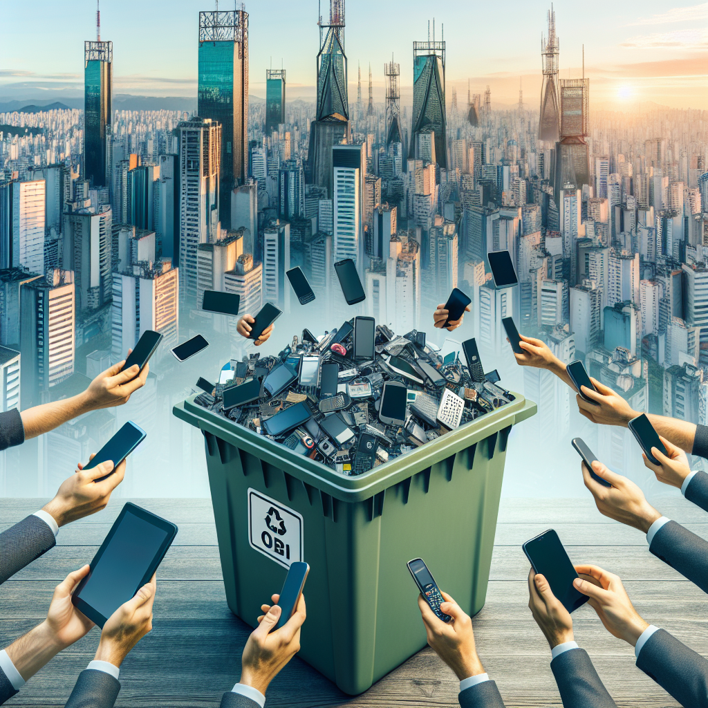 serviço de coleta de smartphones e tablets usados para empresas São Paulo