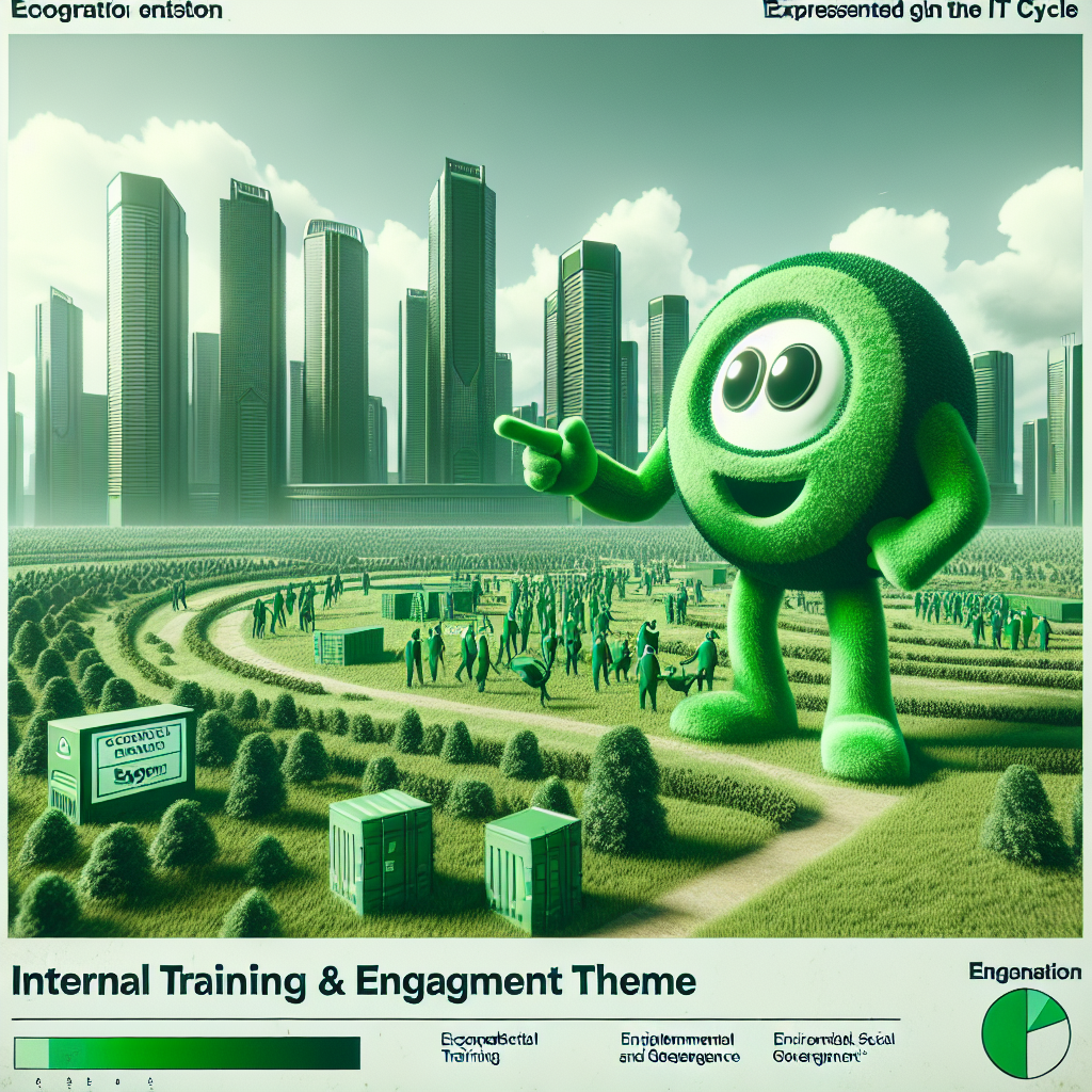 Treinamento e engajamento interno: ESG aplicado ao ciclo de TI via Ecobraz