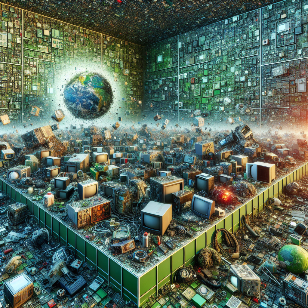 A crise global do e-lixo: dados e estatísticas alarmantes