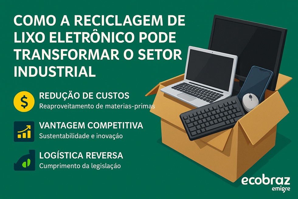 Como a Reciclagem de Lixo Eletrônico Pode Transformar o Setor Industrial e Reduzir Custos Operacionais