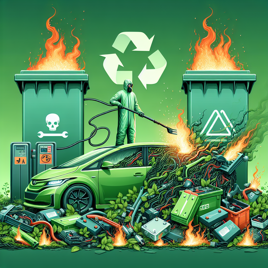 A Ecobraz previne riscos químicos e incêndios no descarte de baterias de veículos elétricos